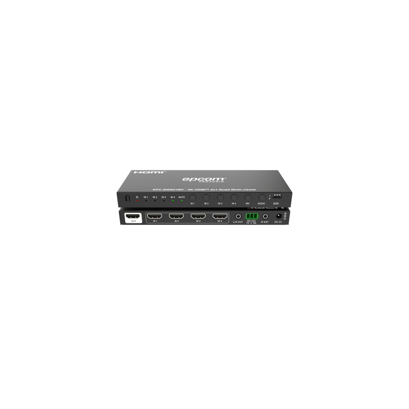 Multivisor HDMI 4x1 4K EPCOM PROAUDIO | LM Soluciones